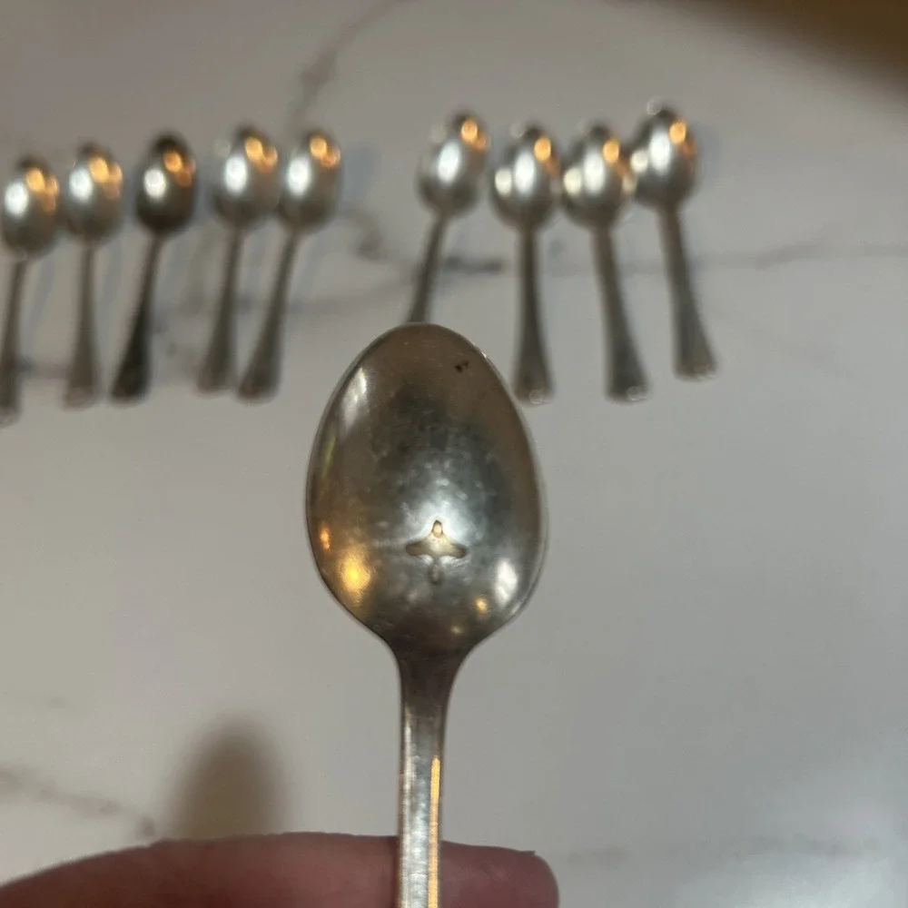 Rogers Bros. IS 1847 Cromwell 1912 Silver Plate Teaspoons Set‎ Of 10